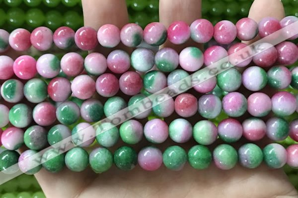 CCN6195 15.5 inches 8mm round candy jade beads Wholesale