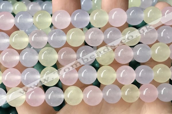 CCN6208 15.5 inches 10mm round candy jade beads Wholesale