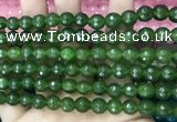 CCN6302 15.5 inches 8mm faceted round candy jade beads Wholesale