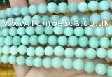 CCN6311 15.5 inches 8mm faceted round candy jade beads Wholesale