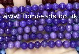 CCN6319 15.5 inches 8mm faceted round candy jade beads Wholesale