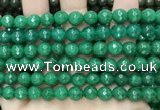 CCN6325 15.5 inches 8mm faceted round candy jade beads Wholesale