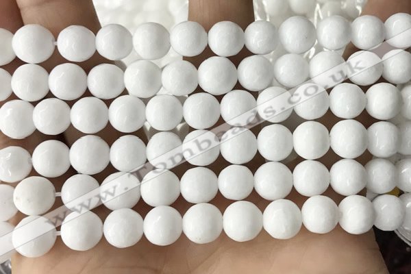 CCN6352 6mm, 8mm, 10mm, 12mm & 14mm faceted round candy jade beads