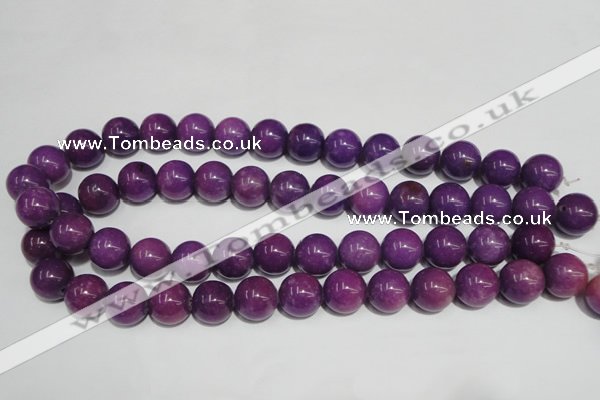 CCN69 15.5 inches 14mm round candy jade beads wholesale