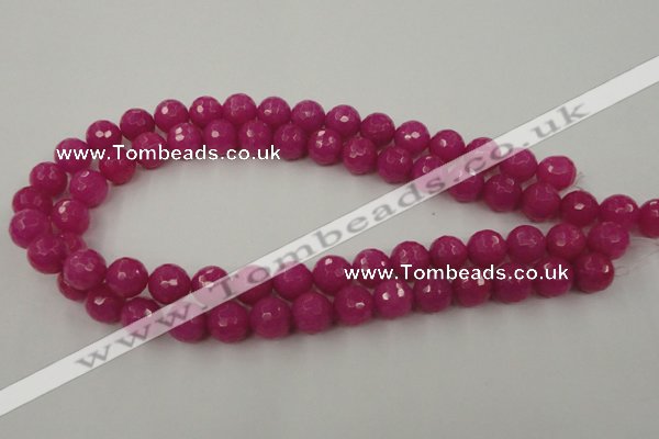 CCN754 15.5 inches 4mm faceted round candy jade beads wholesale