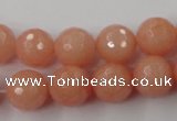 CCN758 15.5 inches 4mm faceted round candy jade beads wholesale