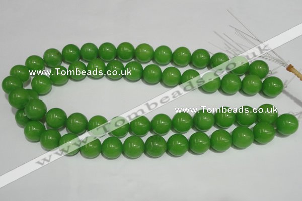 CCN76 15.5 inches 14mm round candy jade beads wholesale