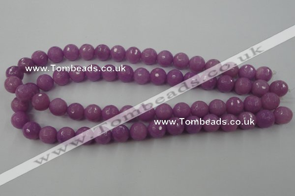 CCN761 15.5 inches 4mm faceted round candy jade beads wholesale