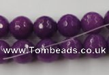 CCN762 15.5 inches 4mm faceted round candy jade beads wholesale