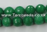 CCN763 15.5 inches 4mm faceted round candy jade beads wholesale