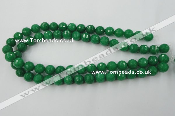 CCN797 15.5 inches 8mm faceted round candy jade beads wholesale