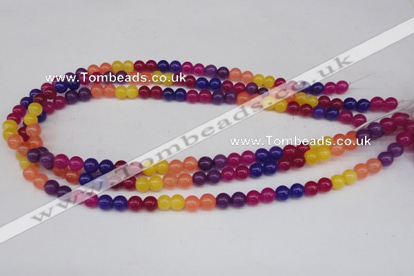 CCN84 15.5 inches 6mm round candy jade beads wholesale