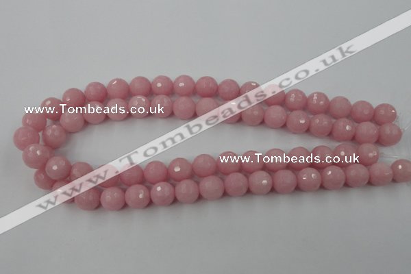 CCN854 15.5 inches 16mm faceted round candy jade beads