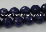 CCN867 15.5 inches 16mm faceted round candy jade beads