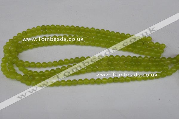 CCN87 15.5 inches 6mm round candy jade beads wholesale