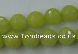 CCN879 15.5 inches 18mm faceted round candy jade beads