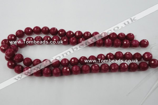 CCN893 15.5 inches 20mm faceted round candy jade beads