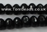 CCN927 15.5 inches 10*14mm faceted rondelle candy jade beads