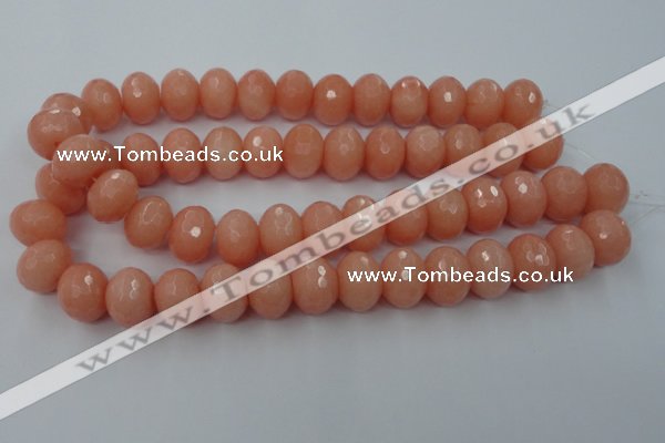 CCN944 15.5 inches 14*18mm faceted rondelle candy jade beads
