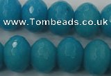 CCN951 15.5 inches 14*18mm faceted rondelle candy jade beads