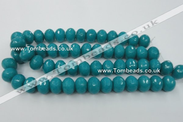 CCN952 15.5 inches 14*18mm faceted rondelle candy jade beads