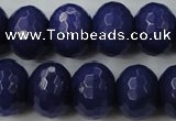 CCN955 15.5 inches 14*18mm faceted rondelle candy jade beads