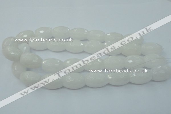 CCN958 15.5 inches 18*25mm faceted drum candy jade beads