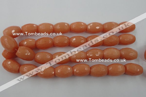 CCN959 15.5 inches 18*25mm faceted drum candy jade beads