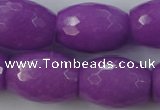 CCN961 15.5 inches 18*25mm faceted drum candy jade beads