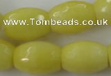 CCN964 15.5 inches 18*25mm faceted drum candy jade beads