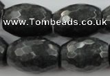 CCN971 15.5 inches 18*25mm faceted drum candy jade beads