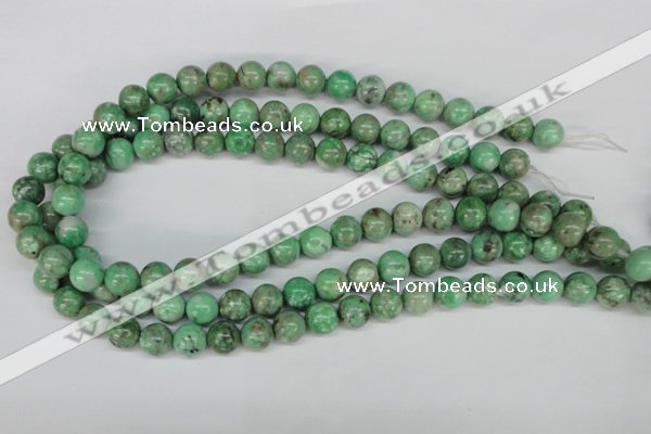 CCO103 15.5 inches 10mm round dyed natural chrysotine beads