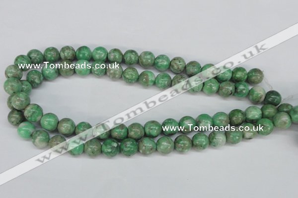 CCO104 15.5 inches 12mm round dyed natural chrysotine beads