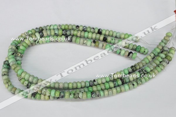 CCO14 15.5 inches 5*8mm rondelle natural chrysotine beads
