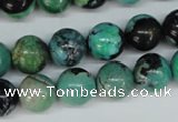 CCO144 15.5 inches 12mm round dyed natural chrysotine beads