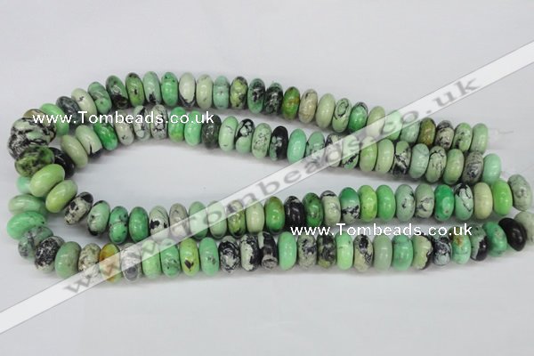 CCO16 15.5 inches 6*12mm rondelle natural chrysotine beads