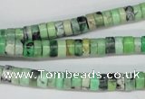 CCO25 15.5 inches 3*6mm tyre natural chrysotine beads