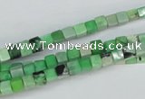 CCO26 15.5 inches 4*4mm cube natural chrysotine beads