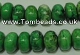 CCO313 15.5 inches 10*14mm rondelle dyed chrysotine beads wholesale