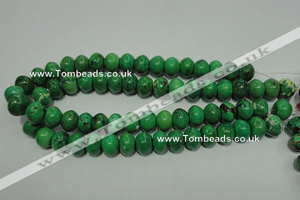 CCO315 15.5 inches 13*18mm rondelle dyed chrysotine beads wholesale