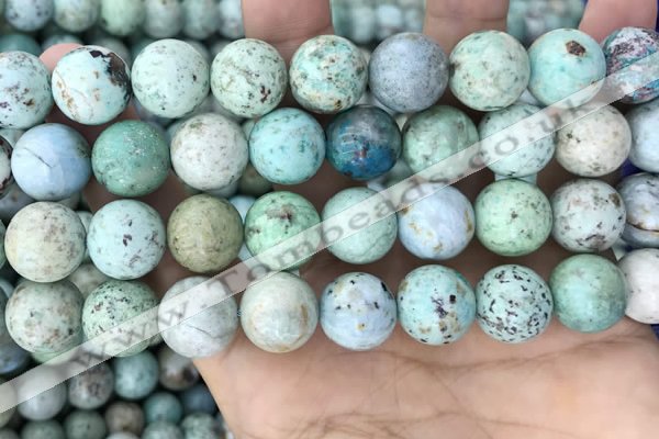 CCO365 15.5 inches 14mm round natural chrysotine gemstone beads