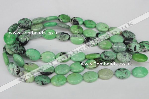 CCO37 15.5 inches 15*20mm oval natural chrysotine beads