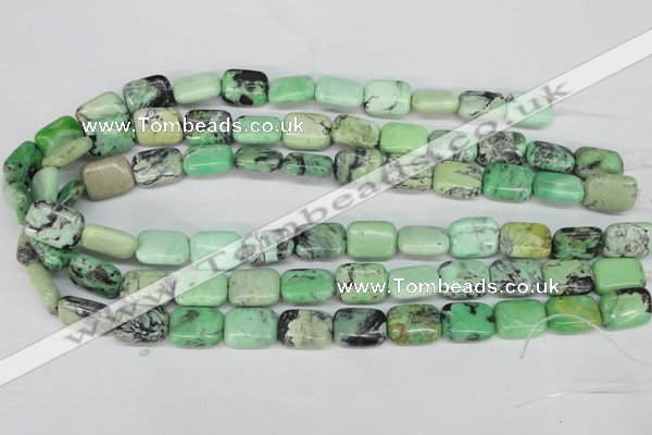 CCO42 15.5 inches 12*16mm rectangle natural chrysotine beads