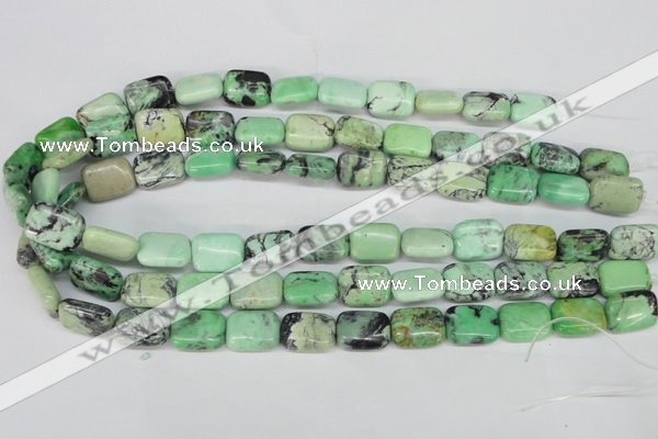 CCO43 15.5 inches 13*18mm rectangle natural chrysotine beads