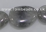 CCQ234 15.5 inches 22*30mm freeform cloudy quartz beads wholesale