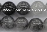 CCQ282 15.5 inches 16mm round cloudy quartz beads wholesale