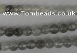 CCQ301 15.5 inches 6mm round cloudy quartz beads wholesale