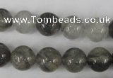 CCQ304 15.5 inches 12mm round cloudy quartz beads wholesale