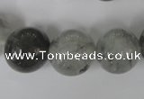 CCQ306 15.5 inches 16mm round cloudy quartz beads wholesale