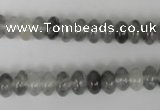 CCQ326 15.5 inches 5*8mm rondelle cloudy quartz beads wholesale